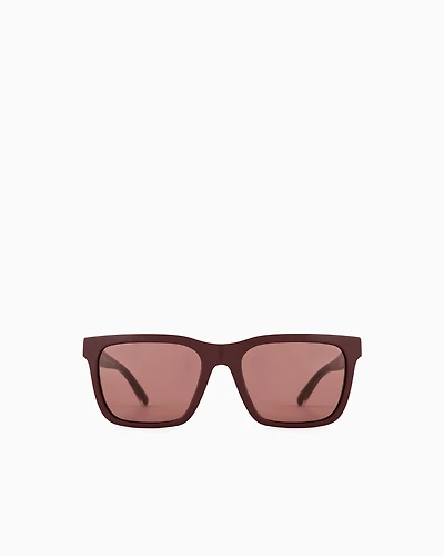Emporio Armani - Men’s square sunglasses, Man, Size: 57L