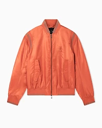 Satin nylon blouson