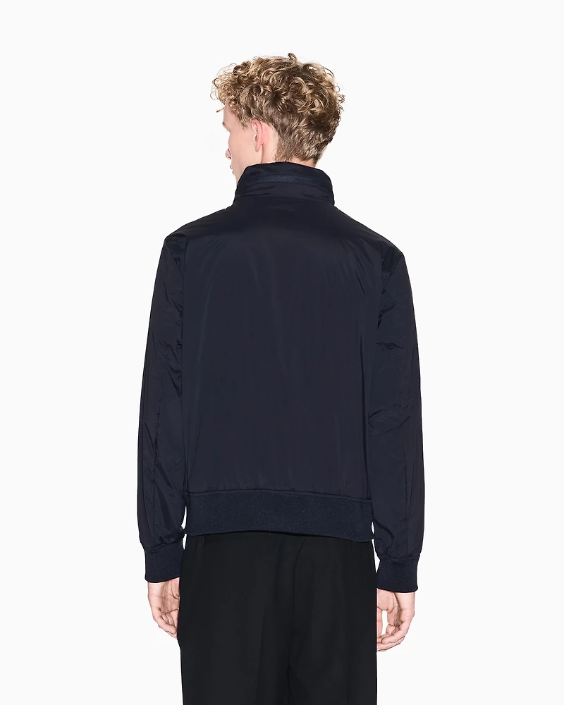 Armani Exchange - Stretch nylon jacket, Man, Navy Blue, Size: