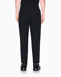 Armani Exchange - Technical fabric trousers, Man, Black, Size: