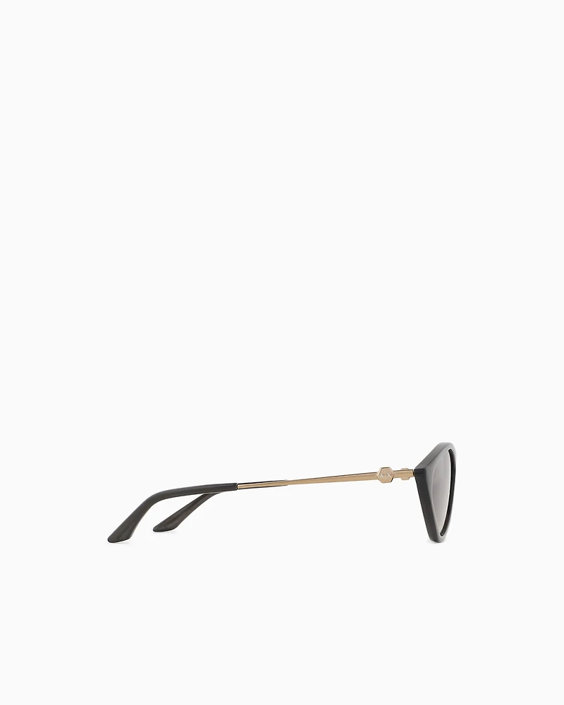 Armani Exchange - Sunglasses, Woman, Black, Size: 55L