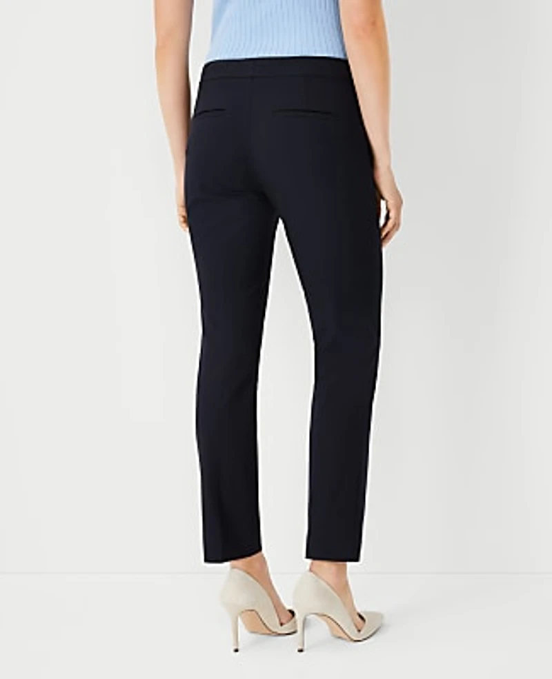 Ann Taylor The Ankle Pant Seasonless Stretch Perfect Navy Women's