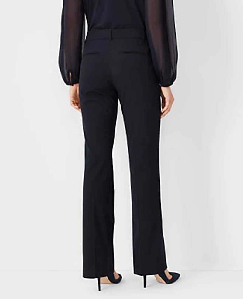 Ann Taylor The Tall Trouser Seasonless Stretch Perfect Navy Women's