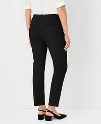 Ann Taylor The Ankle Pant Bi-Stretch — Curvy Fit Black Women's