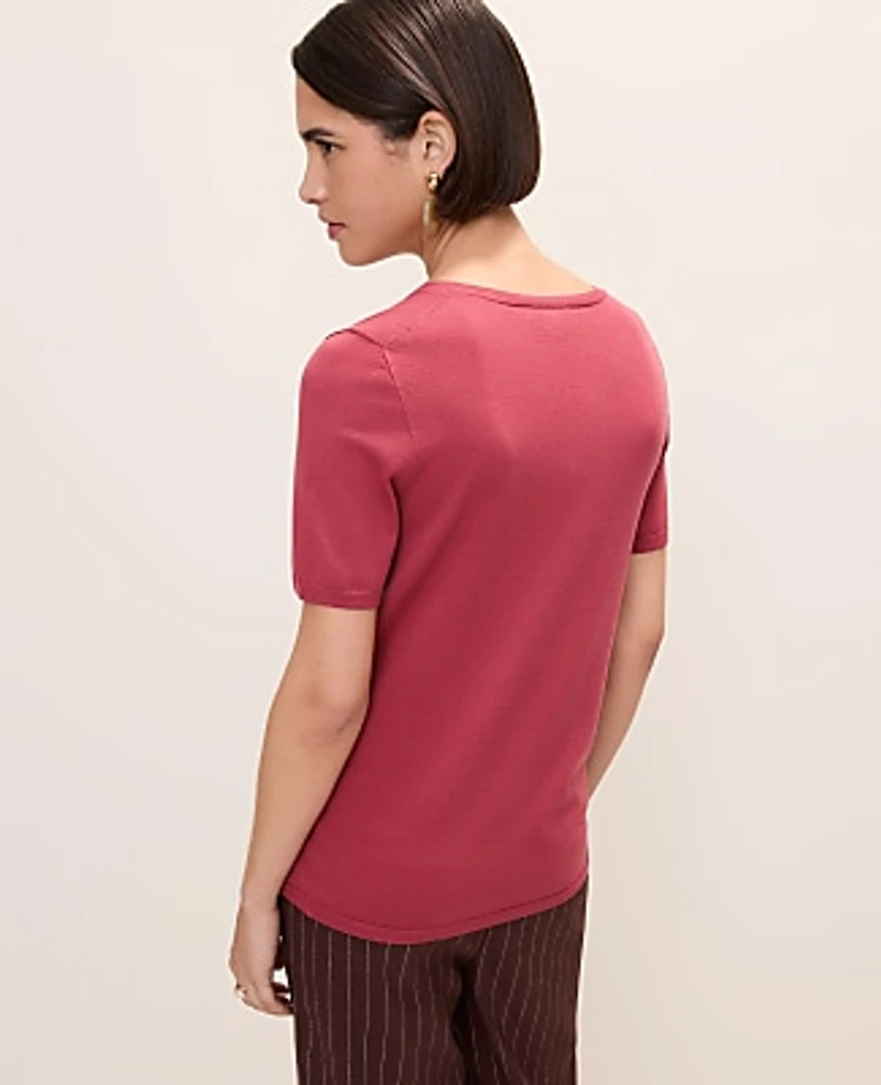 Ann Taylor Easy Sweater T-Shirt Women's