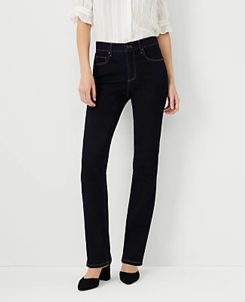 Ann Taylor The Tall Boot Jean Classic Rinse Wash Women's