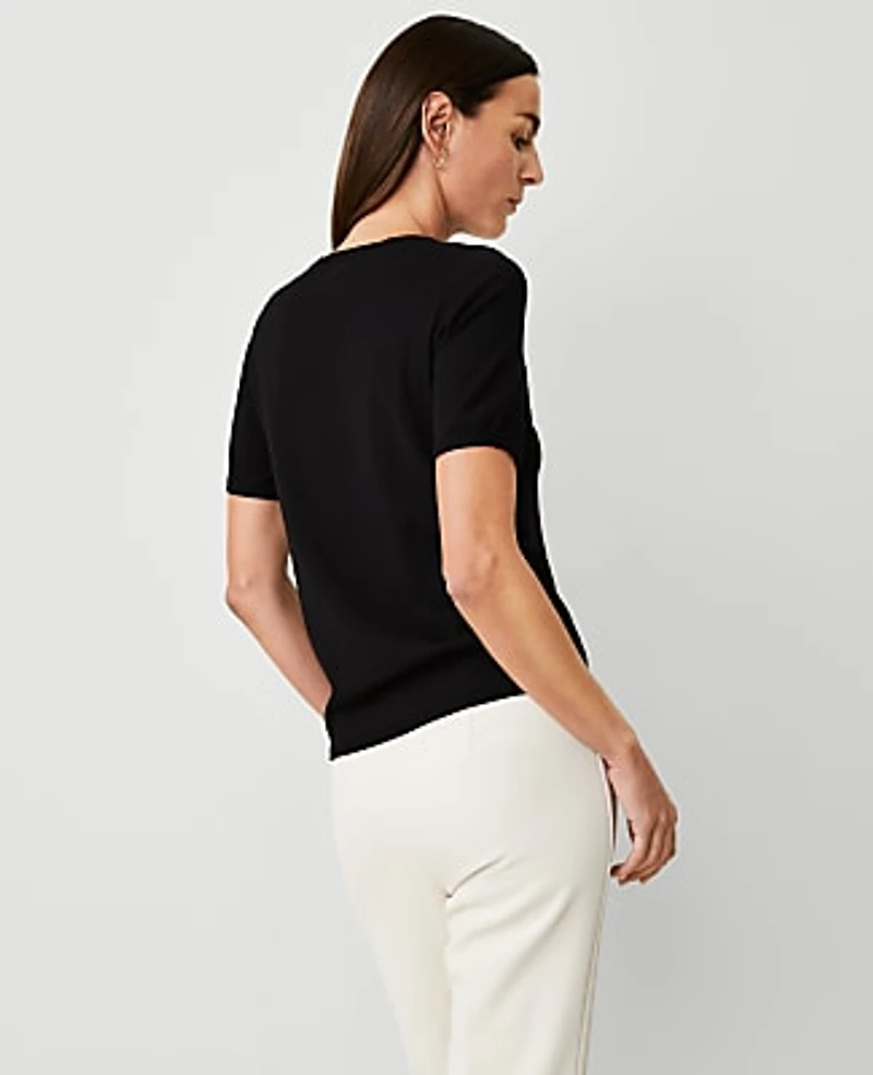 Ann Taylor Petite Easy Sweater T-Shirt Women's