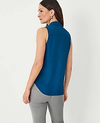 Ann Taylor Sleeveless Essential Shirt Women's