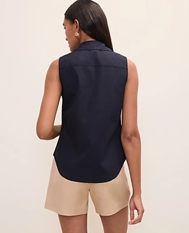 Ann Taylor Sleeveless Essential Shirt Women's