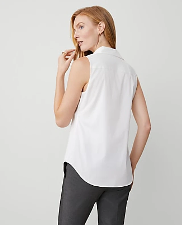 Ann Taylor Sleeveless Essential Shirt Women's