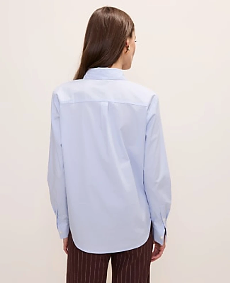 Ann Taylor Petite Relaxed Perfect Shirt Women's