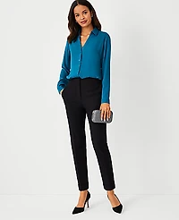 Ann Taylor The Petite High Rise Eva Ankle Pant Women's