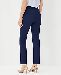 Ann Taylor The Side Zip Ankle Pant Bi-Stretch Pure Sapphire Women's