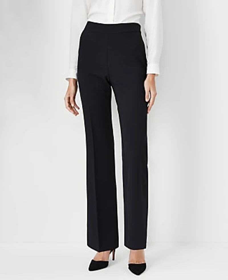 Ann Taylor The Side Zip Trouser Fluid Crepe Women's