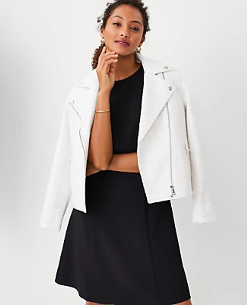 Ann Taylor The Flare Dress Fluid Crepe Women's