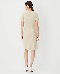 Ann Taylor The Short Sleeve Sheath Dress Bi-Stretch Women's