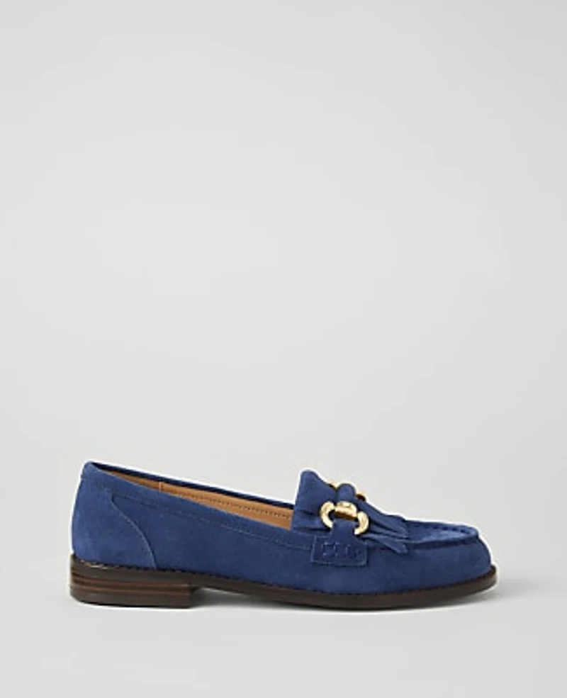 Ann Taylor Kiltie Chain Loafer Women's