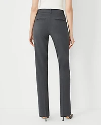 Ann Taylor The Straight Pant Seasonless Stretch Modern Charcoal Women's