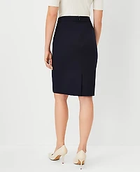 Ann Taylor The Seamed Pencil Skirt Seasonless Stretch — Curvy Fit Women's