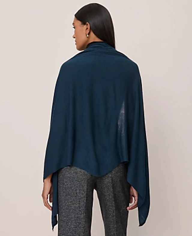 Ann Taylor Oversized Wrap Scarf Women's