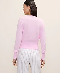 Ann Taylor Scoop Neck Cardigan Women's