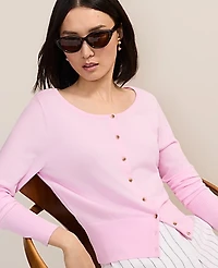 Ann Taylor Scoop Neck Cardigan Women's
