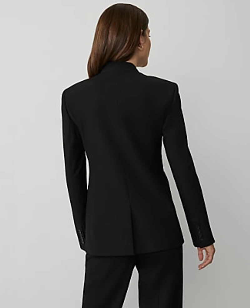 Ann Taylor The Collarless Blazer Seasonless Stretch Women's