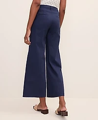 Ann Taylor Weekend Wide-Leg Ankle Pant Women's
