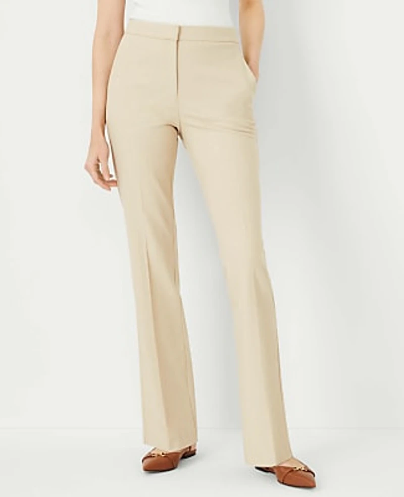 Ann Taylor The High Rise Skinny Trouser Bi-Stretch Toasted Oat Women's