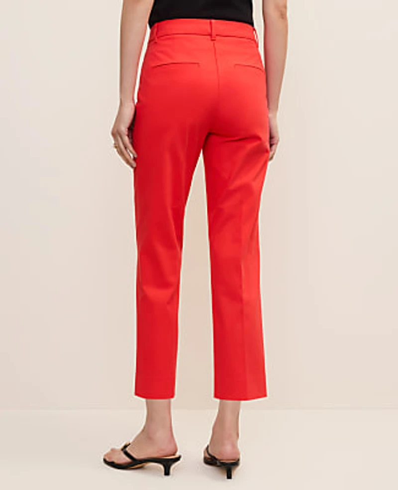 Ann Taylor The Petite Cotton Crop Pant Women's