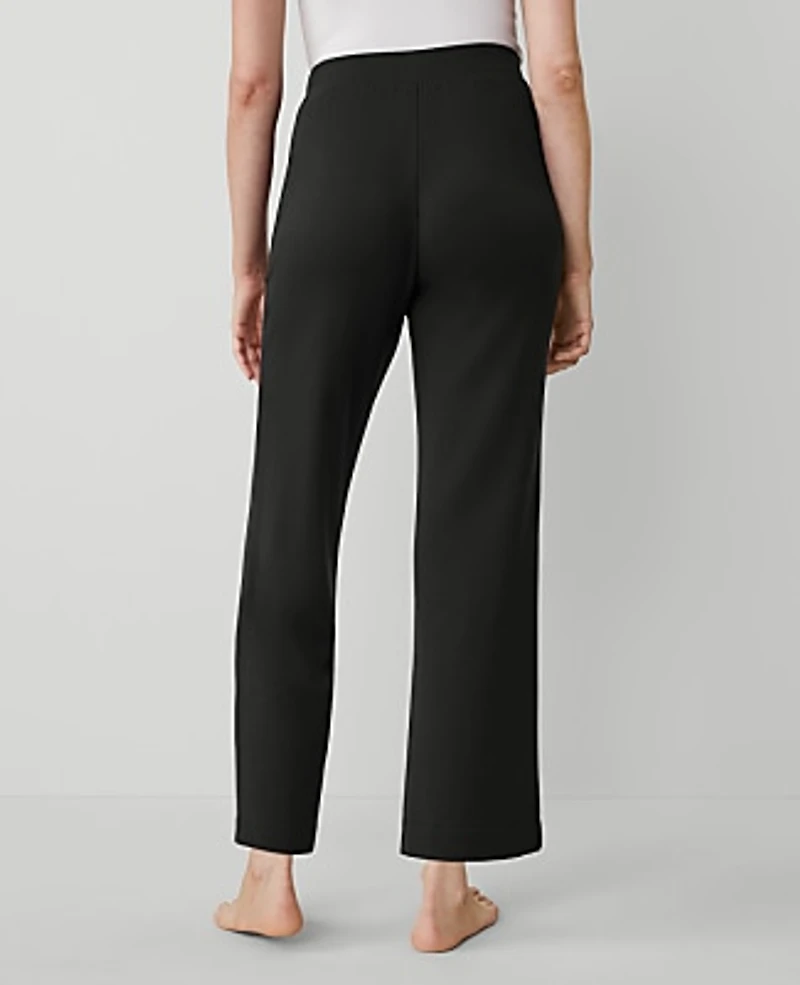 Ann Taylor The Wide-Leg Lounge Pant Size XS Black Women's