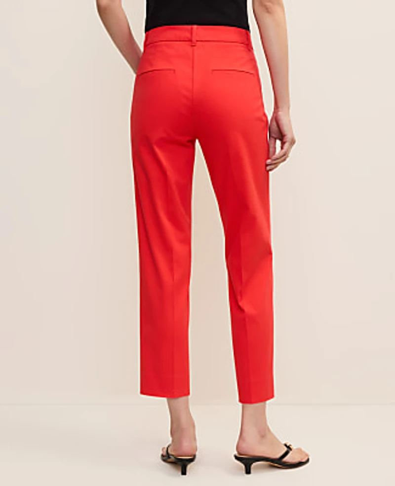 Ann Taylor The Petite Cotton Crop Pant – Curvy Fit Women's