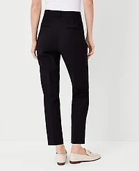 Ann Taylor The High Rise Eva Ankle Pant - Curvy Fit Size 0 Black Women's