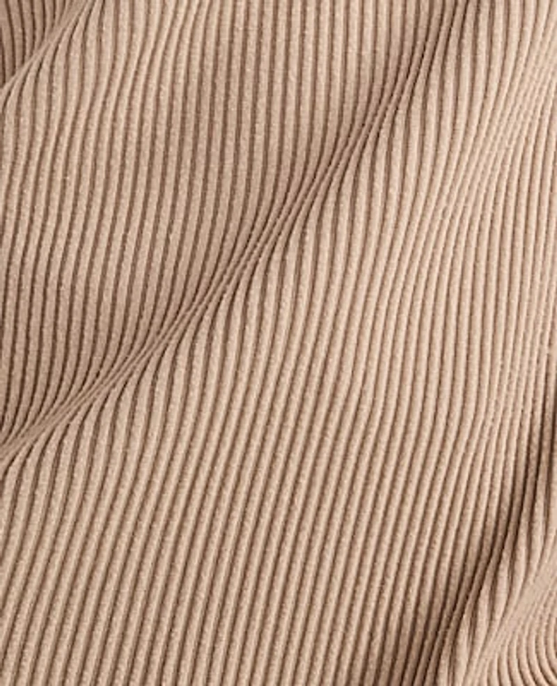 Ann Taylor Haven Well Within Ottoman Rib Button-Front Top Women's