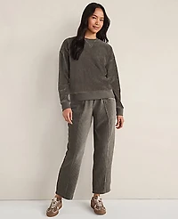 Ann Taylor Haven Well Within Corded Velour Pants Rainwash Blue Women's