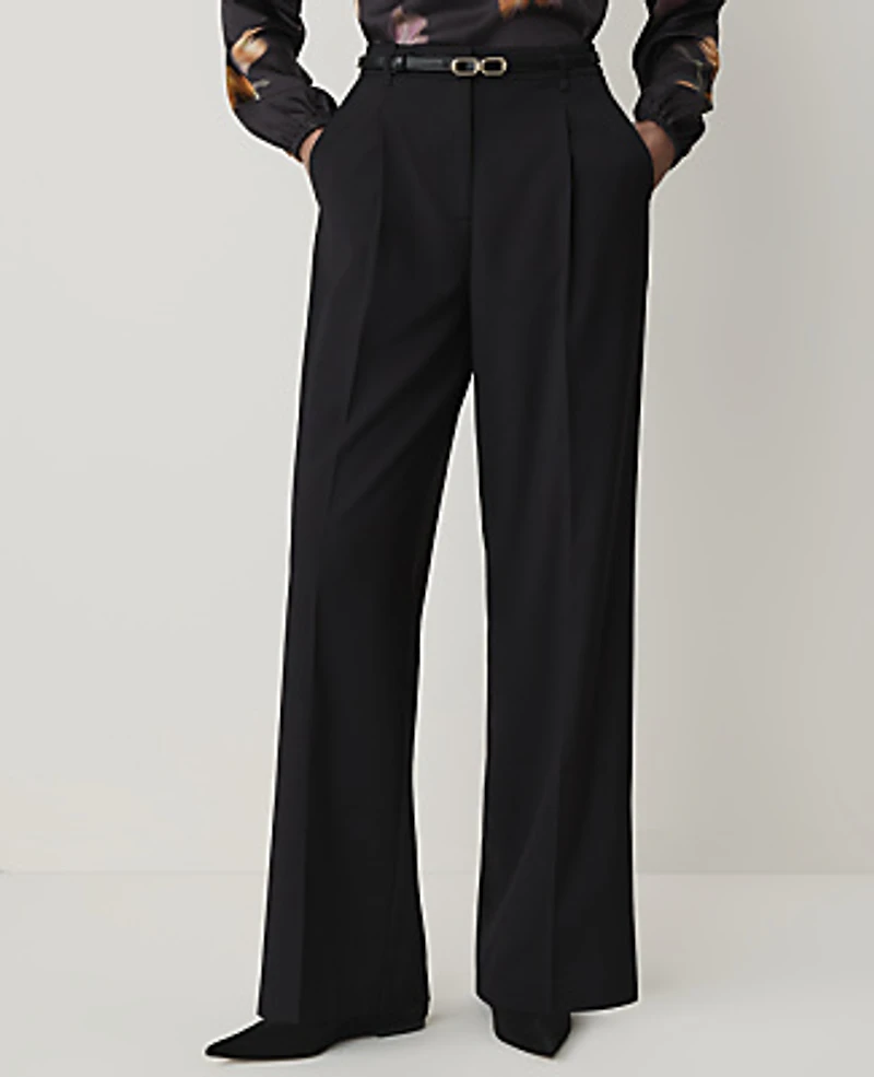 Ann Taylor The Pleated Straight Pant Women's