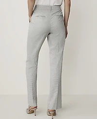 Ann Taylor The Sophia Pant Windowpane Black/White Small Check Women's