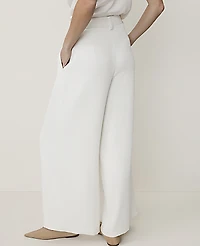 Ann Taylor The Petite Multi Pleated Wide Leg Pant Women's