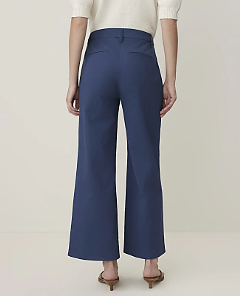Ann Taylor Petite Weekend Straight Ankle Pant Women's