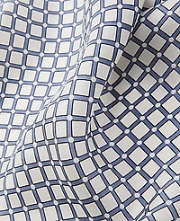 Ann Taylor Geo Silk Scarf Ocean Oasis Women's