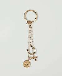 Ann Taylor Horseshoe Bag Charm Goldtone Women's