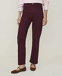Ann Taylor Weekend Straight Jean Purest Plum Women's