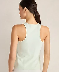 Ann Taylor Haven Well Within Balance Organic Cotton Tank Top Trellis Women's