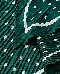 Ann Taylor Dotted Silk Scarf Shade Tree Women's