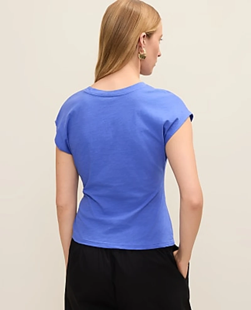 Ann Taylor Tie Waist T-Shirt Women's