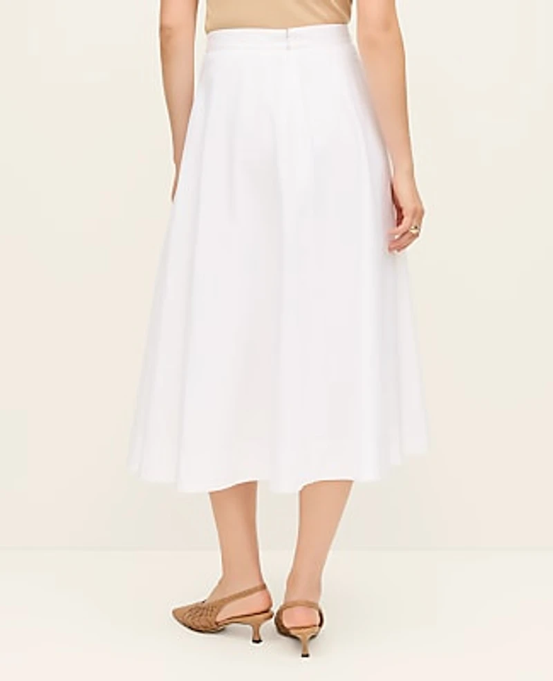 Ann Taylor Full Midi Skirt Women's