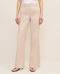 Ann Taylor The Petite Jayne Trouser Houndstooth Neutral Blend Women's
