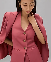 Ann Taylor The Petite Halter Vest Rose Clay Women's