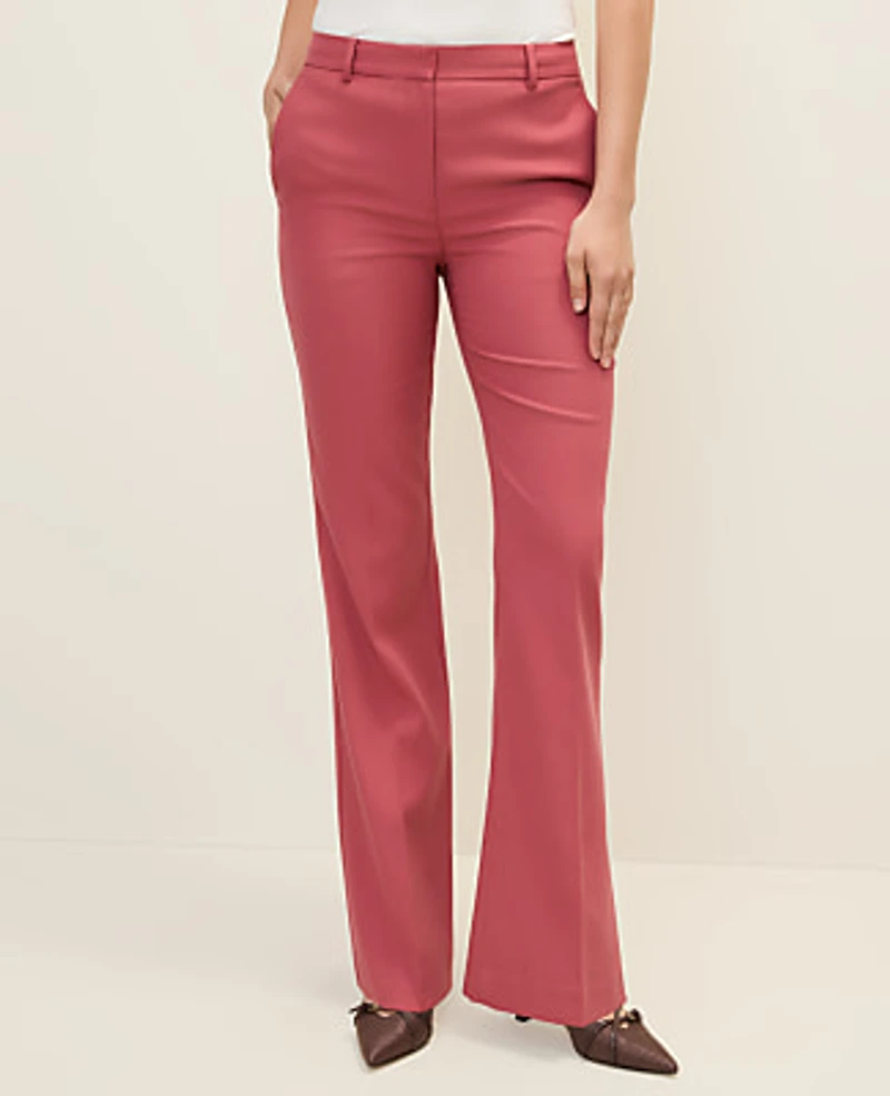 Ann Taylor The High Rise Trouser Rose Clay Women's