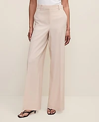 Ann Taylor The Wide-Leg Pant Almond Slice Women's
